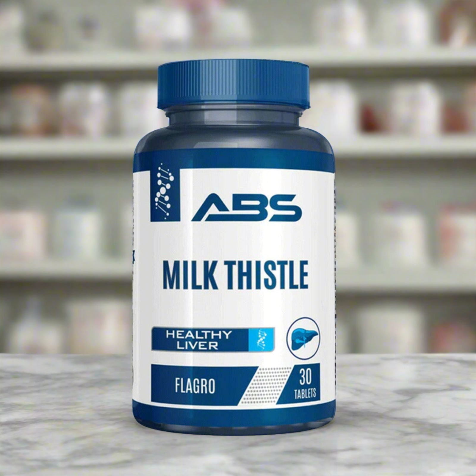 ABS Flagro Milk Thistle, 30 Ct - Vitamins House