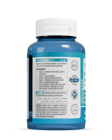 ABS Multi-Vitamin & Mineral Complex, 30 Ct - Vitamins House