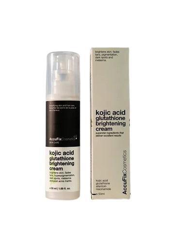 AccuFixCosmetics Kojic Acid + Glutathione Skin Brightening Cream