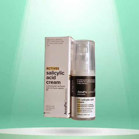 AccuFixCosmetics Salicylic Acid Cream - Vitamins House