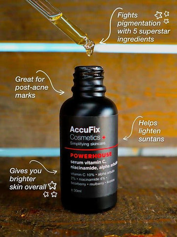 AccuFixCosmetics Serum Vitamin C, Niacinamide, Alpha Arbutin - Vitamins House