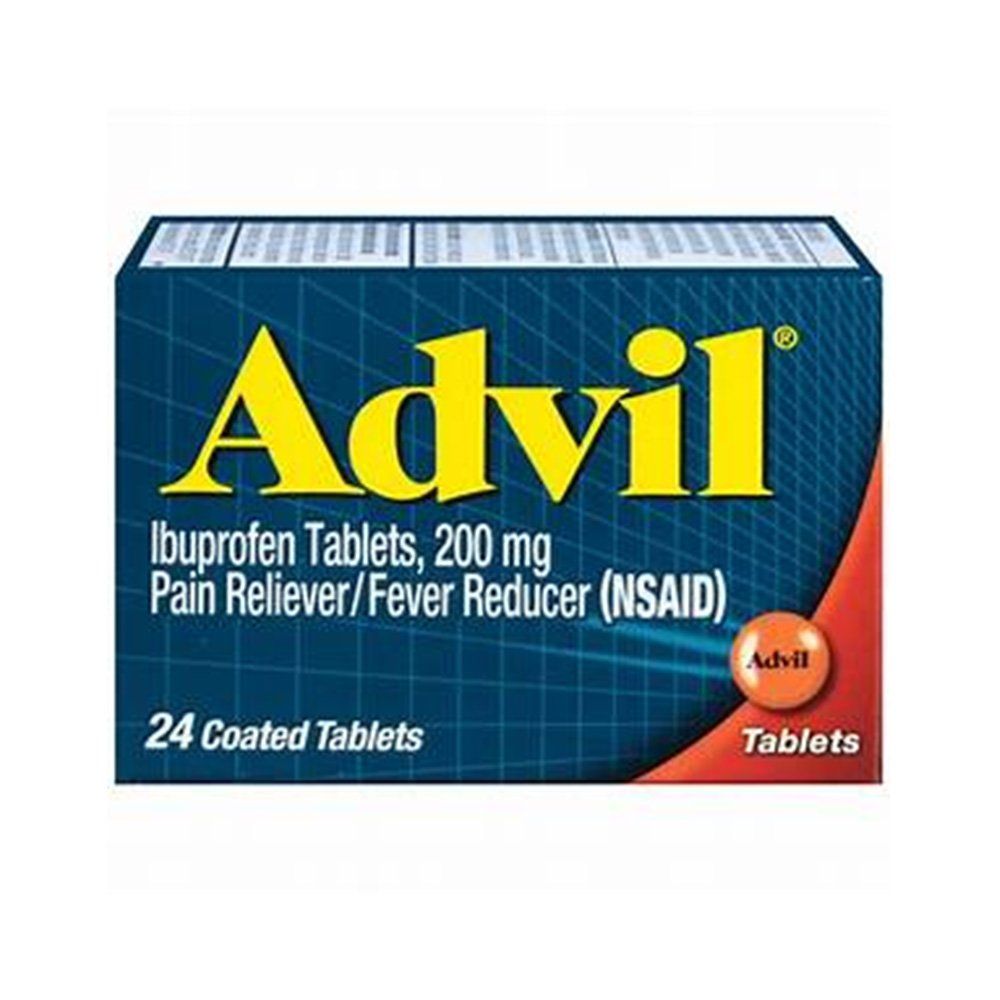 Advil Ibuprofen 200mg 24 Capsules in Pakistan