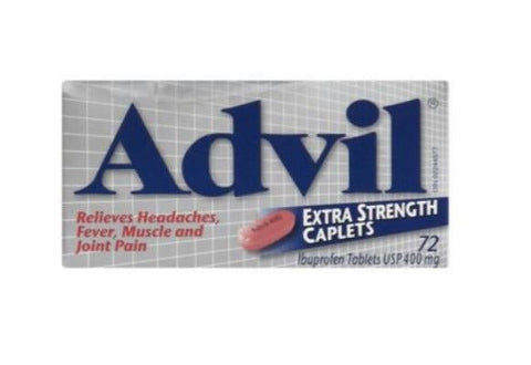 Advil Ibuprofen Extra Strength 72ct - Vitamins House