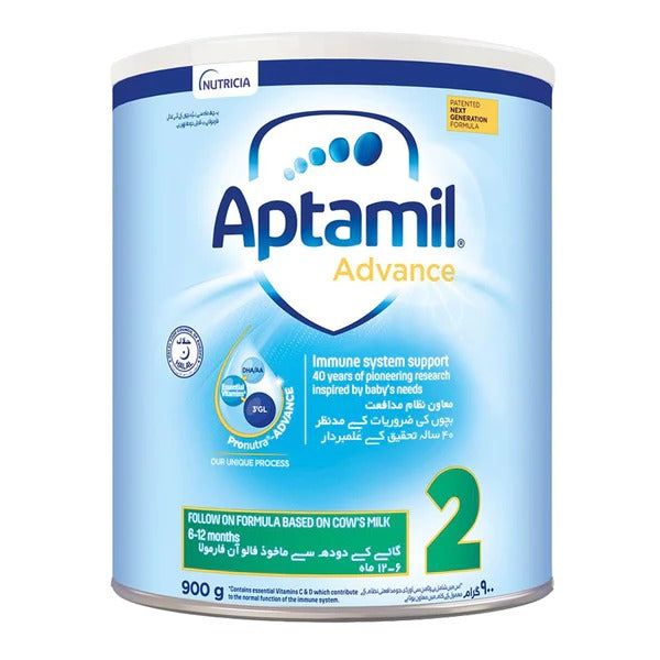 Aptamil Advance 2 Infant Formula, 900g - Vitamins House