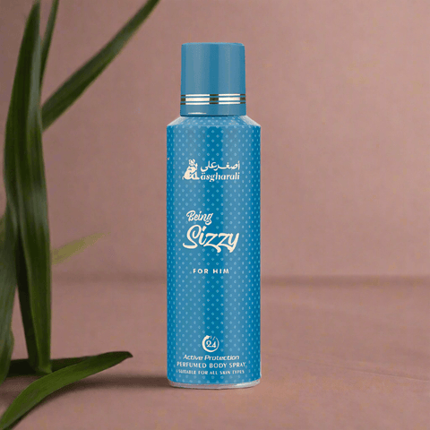 Asghar Ali Being Sizzy Body Spray For Him - 200ml - Vitamins House