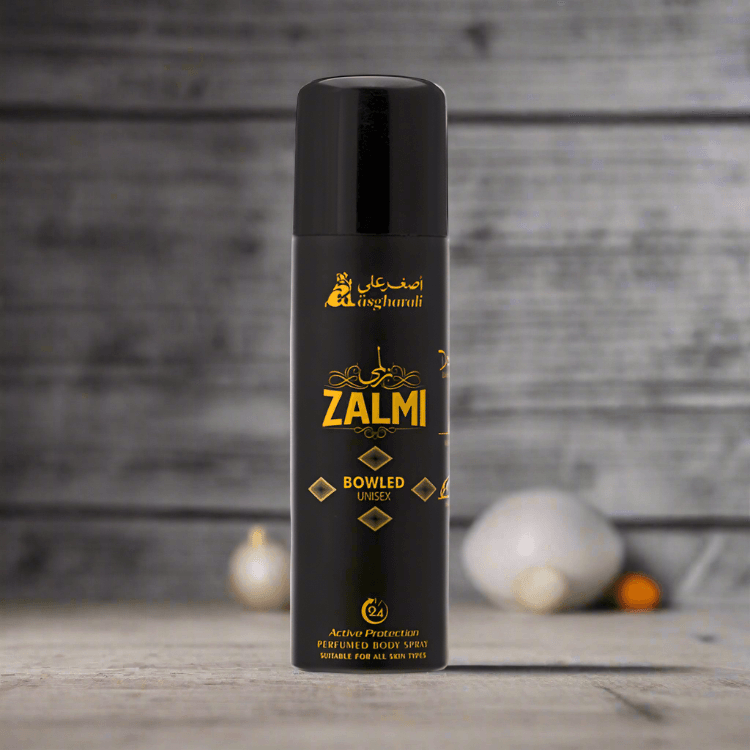 Asghar Ali Zalmi Body Spray - Bowled Unisex 200ml - Vitamins House