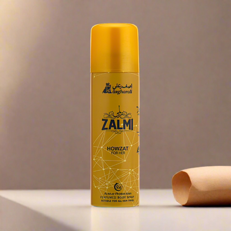 Asghar Ali Zalmi Body Spray For Her - Howzat For Her 200ml - Vitamins House