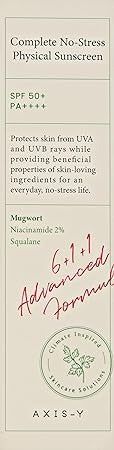 Axis-Y Complete No Stress Physical Sunscreen Spf 50+++ 50Ml - Vitamins House