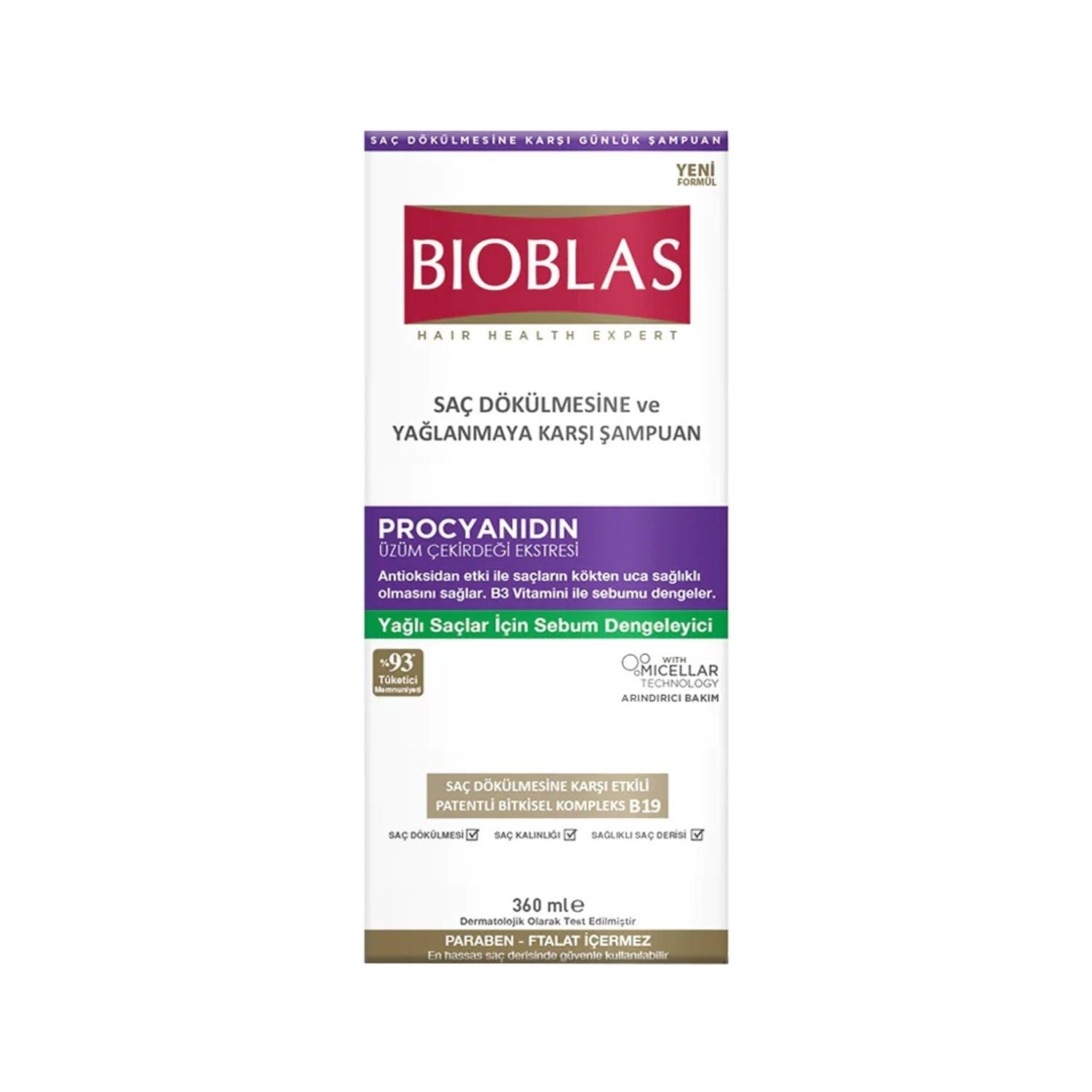 BIOBLAS OILINESS SHAMPOO - Vitamins House