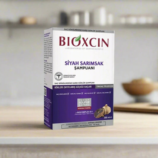 Bioxcin Black Garlic Shampoo 300Ml