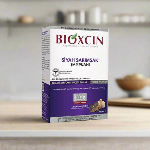 Bioxcin Black Garlic Shampoo 300Ml