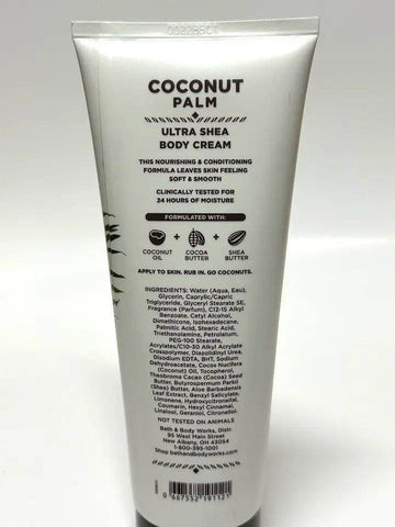 Bath & Body Coconut Palm Body Cream 226G - Vitamins House
