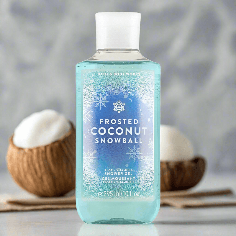 Bath & Body Frosted Coconut Snowball Shower Gel 295Ml - Vitamins House