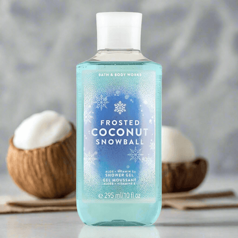 Bath & Body Frosted Coconut Snowball Shower Gel 295Ml - Vitamins House