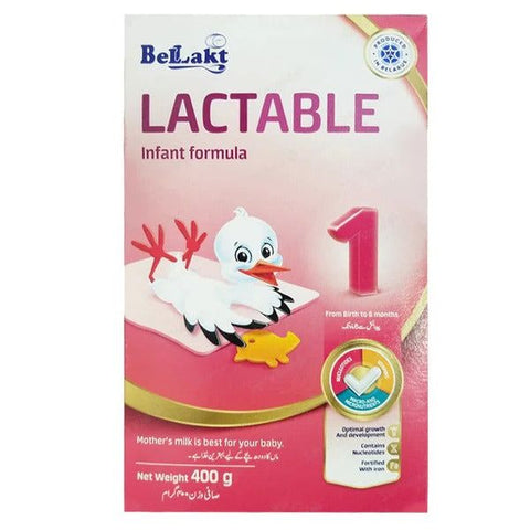 Bellakt Lactable 1 Infant Formula, 400g - Vitamins House