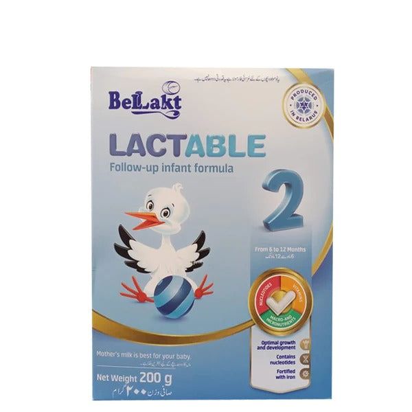 Bellakt Lactable 2 Follow-up Infant Formula, 200g - Vitamins House