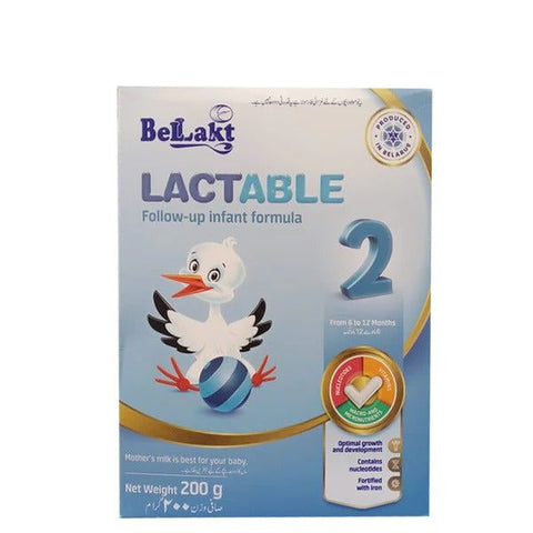 Bellakt Lactable 2 Follow-up Infant Formula, 200g - Vitamins House