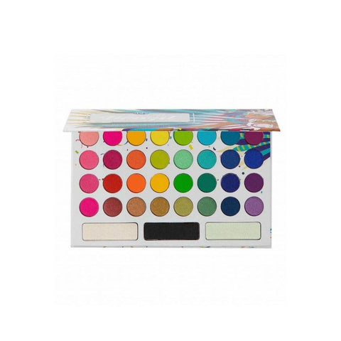 Bh Cosmetics Take Me Back To Brazil 35 Color Presed Pigment Eyeshadow Palette - Vitamins House