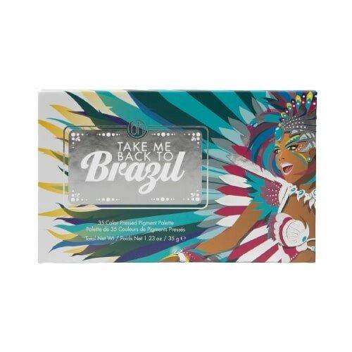 Bh Cosmetics Take Me Back To Brazil 35 Color Presed Pigment Eyeshadow Palette - Vitamins House