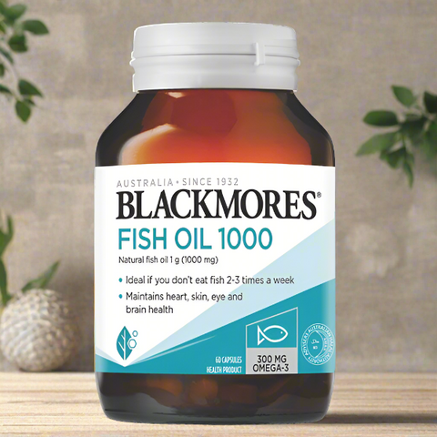 Blackmores Fish Oil 1000, 60 Ct - Vitamins House