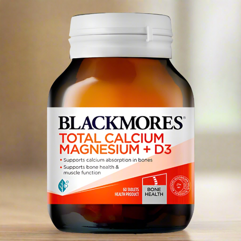 Blackmores Total Calcium Magnesium + D3, 60 Ct - Vitamins House