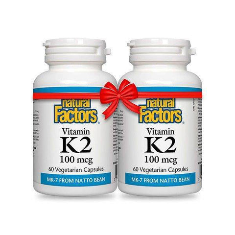 Bundle Pack - Natural Factors Vitamin K2 60 Ct - Vitamins House