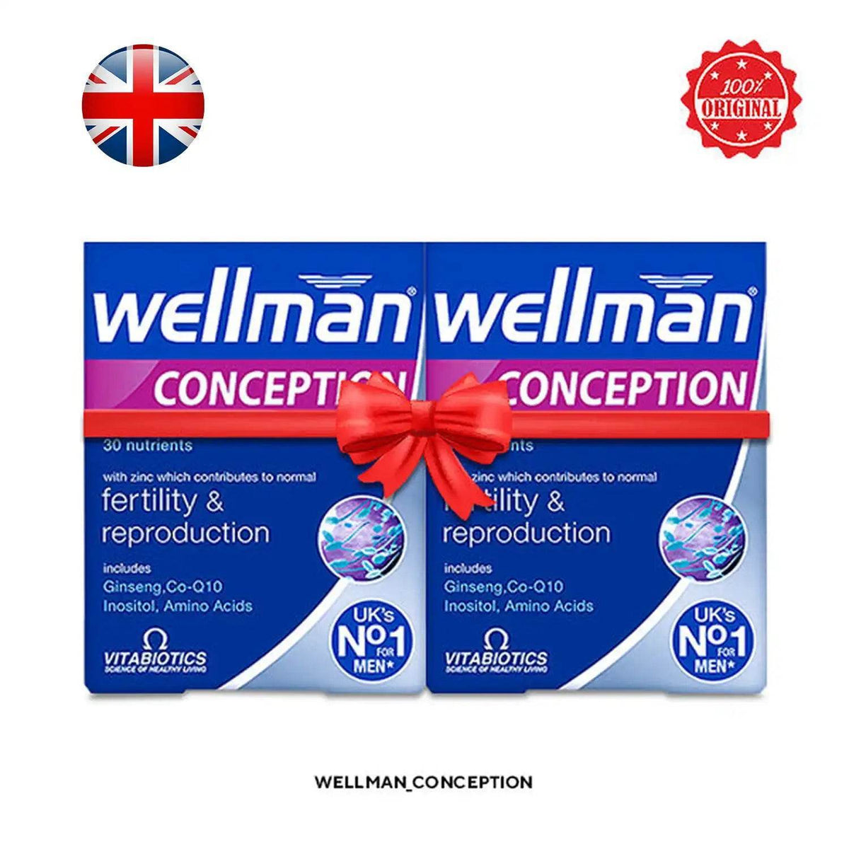 Bundle Pack - Vitabiotics Wellman Conception - Vitamins House
