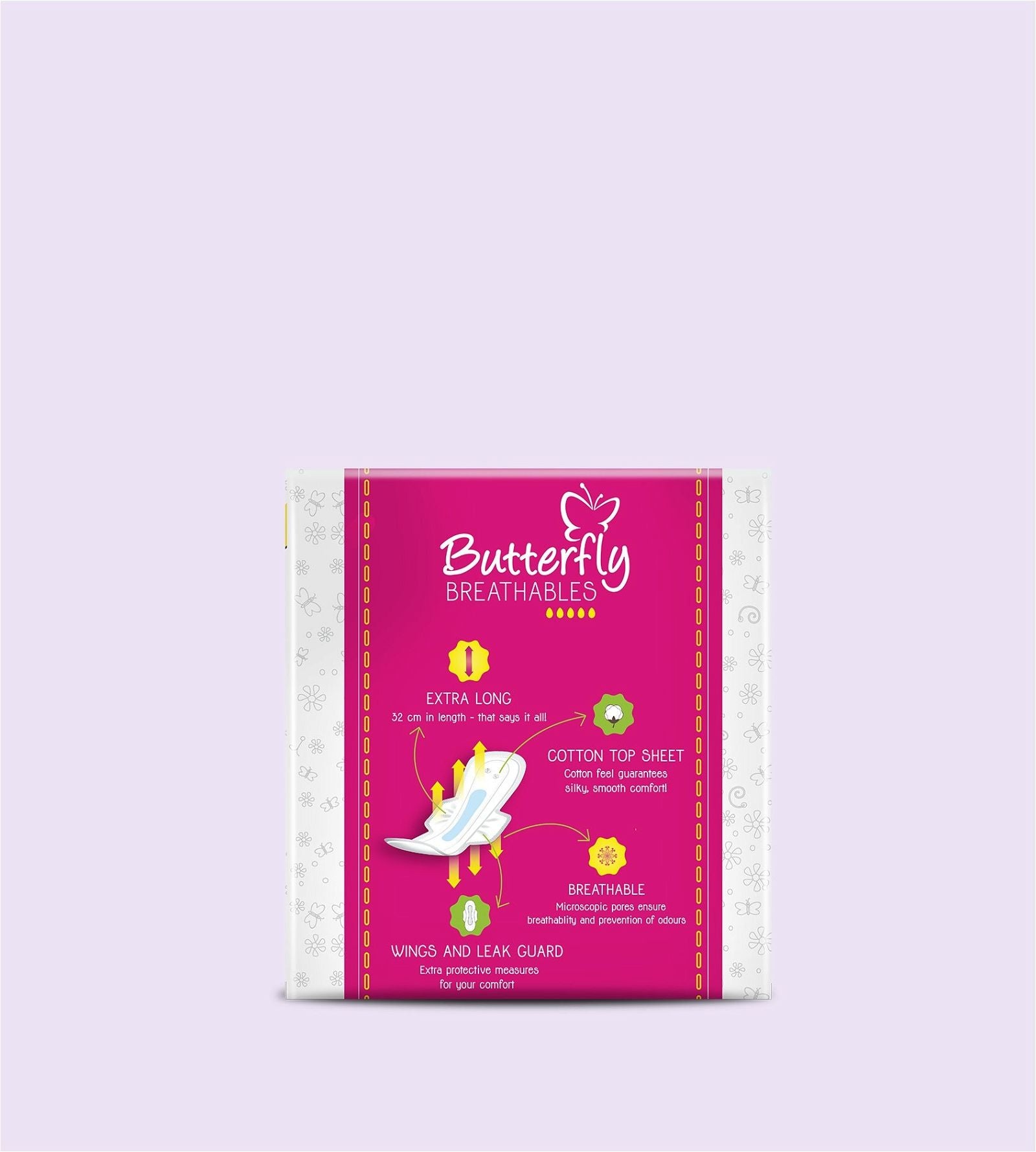 Butterfly Breathable Ultra Thin (Extra Long), 10 Ct - Vitamins House