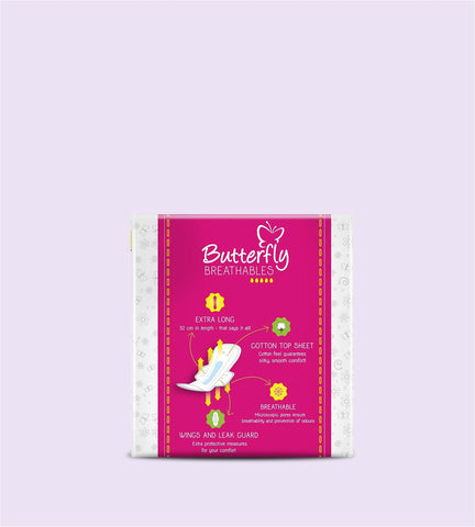Butterfly Breathable Ultra Thin (Extra Long), 10 Ct - Vitamins House