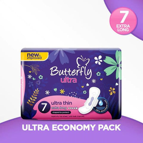 Butterfly Ultra (Extra Long), 7 Ct - Vitamins House