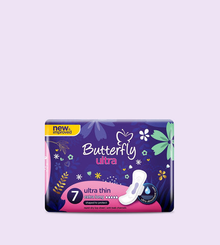 Butterfly Ultra (Extra Long), 7 Ct - Vitamins House