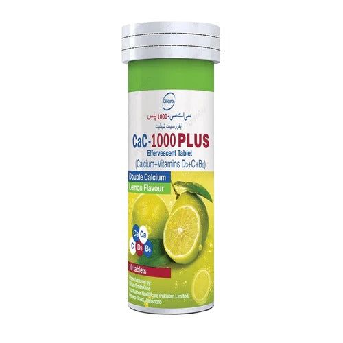 CaC-1000 Plus (Lemon), 10 Ct - Vitamins House