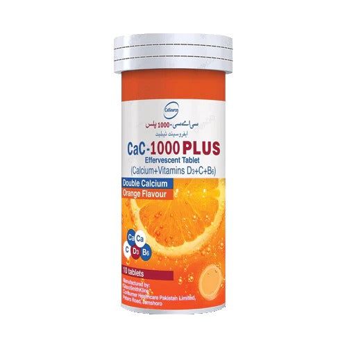 CaC-1000 Plus (Orange), 10 Ct - Vitamins House