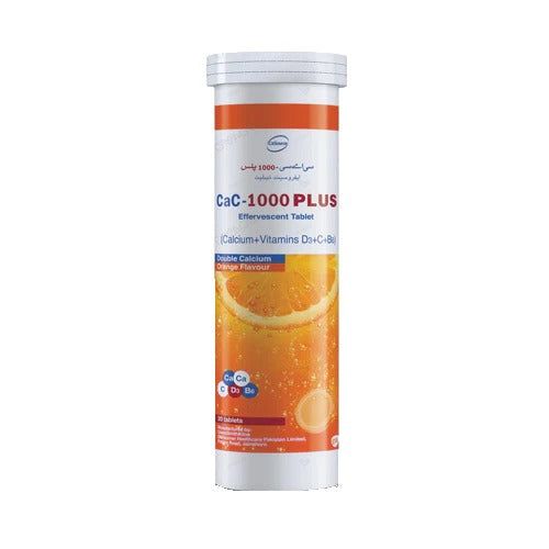 CaC-1000 Plus (Orange), 20 Ct - Vitamins House