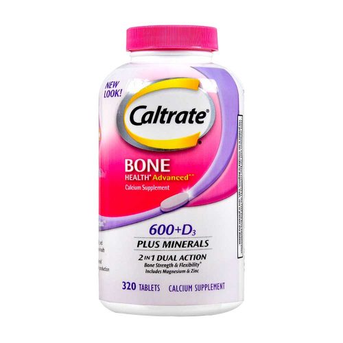 Caltrate Bone Health Advanced Calcium Supplement 600+D3 320Ct