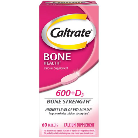Caltrate Bone Health 600+D3 60 Tablets