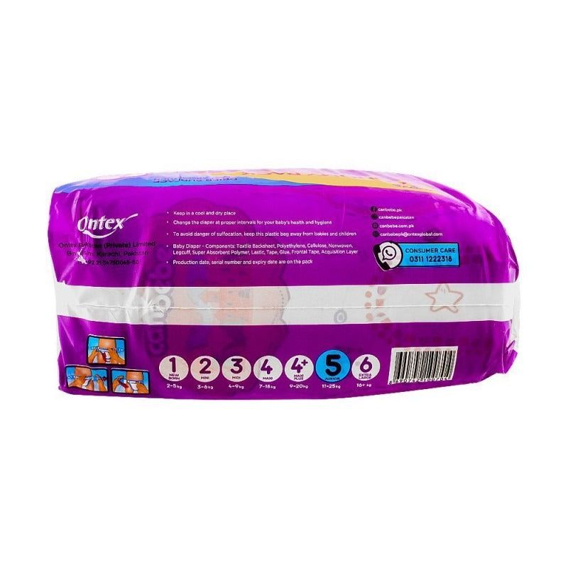 Canbebe Comfort Dry Diapers Size 5 (Junior), 28 Ct - Vitamins House