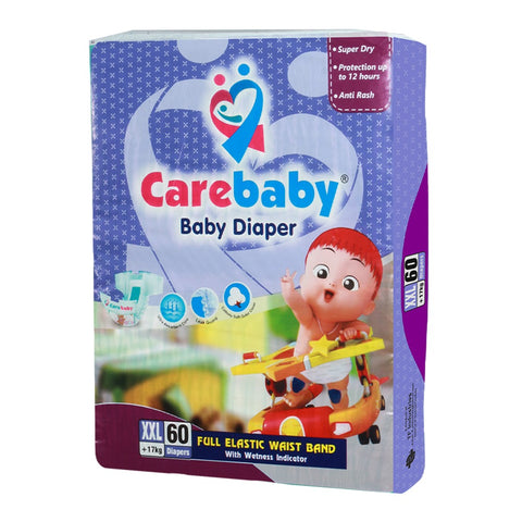 Carebaby Diapers XXL | Size 6 | 60 Pcs