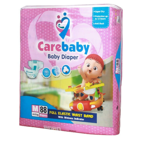 Carebaby Diapers Medium | Size 3 | 88 Pcs - Vitamins House
