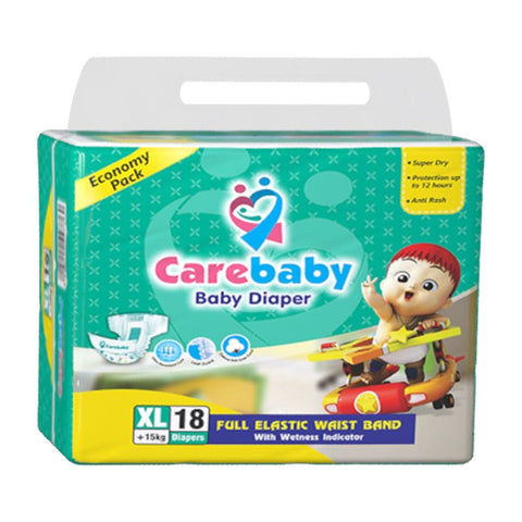 Carebaby Diapers XL | Size 5 | 18 Pcs - Vitamins House