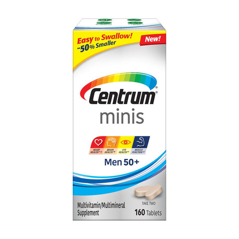 Centrum Minis Men 50+ Multivitamin 160 Ct