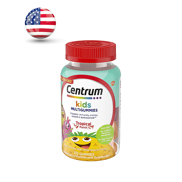 Centrum Kids' Multivitamin Gummies - Tropical Fruit - 110ct