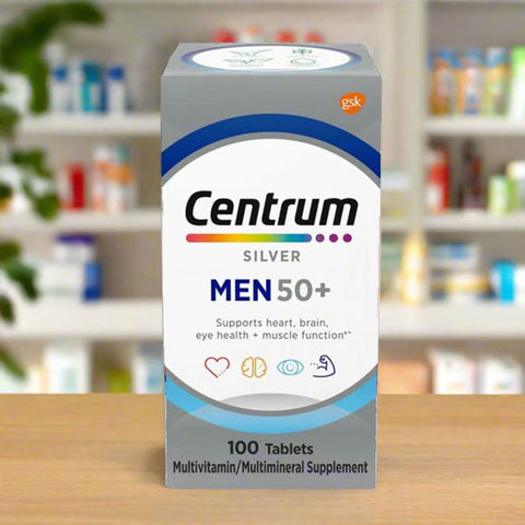 Centrum Silver Men 50+ 100 Tablets in Pakistan