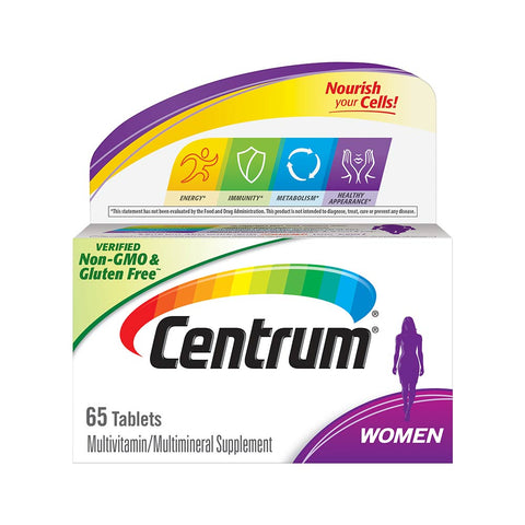 Centrum Women Complete Multivitamin 65 Tablets