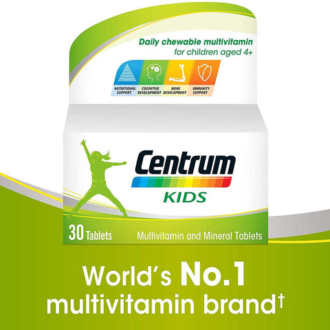 Centrum Kids Chewable 30 Tabs - Vitamins House