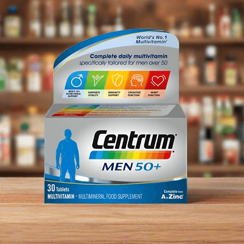 Centrum Men 50+ A to Z Multivitamins & Minerals 30 Tablets - Vitamins House
