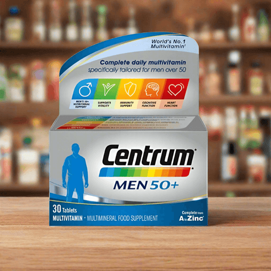 Centrum Men 50+ A to Z Multivitamins & Minerals 30 Tablets - Vitamins House