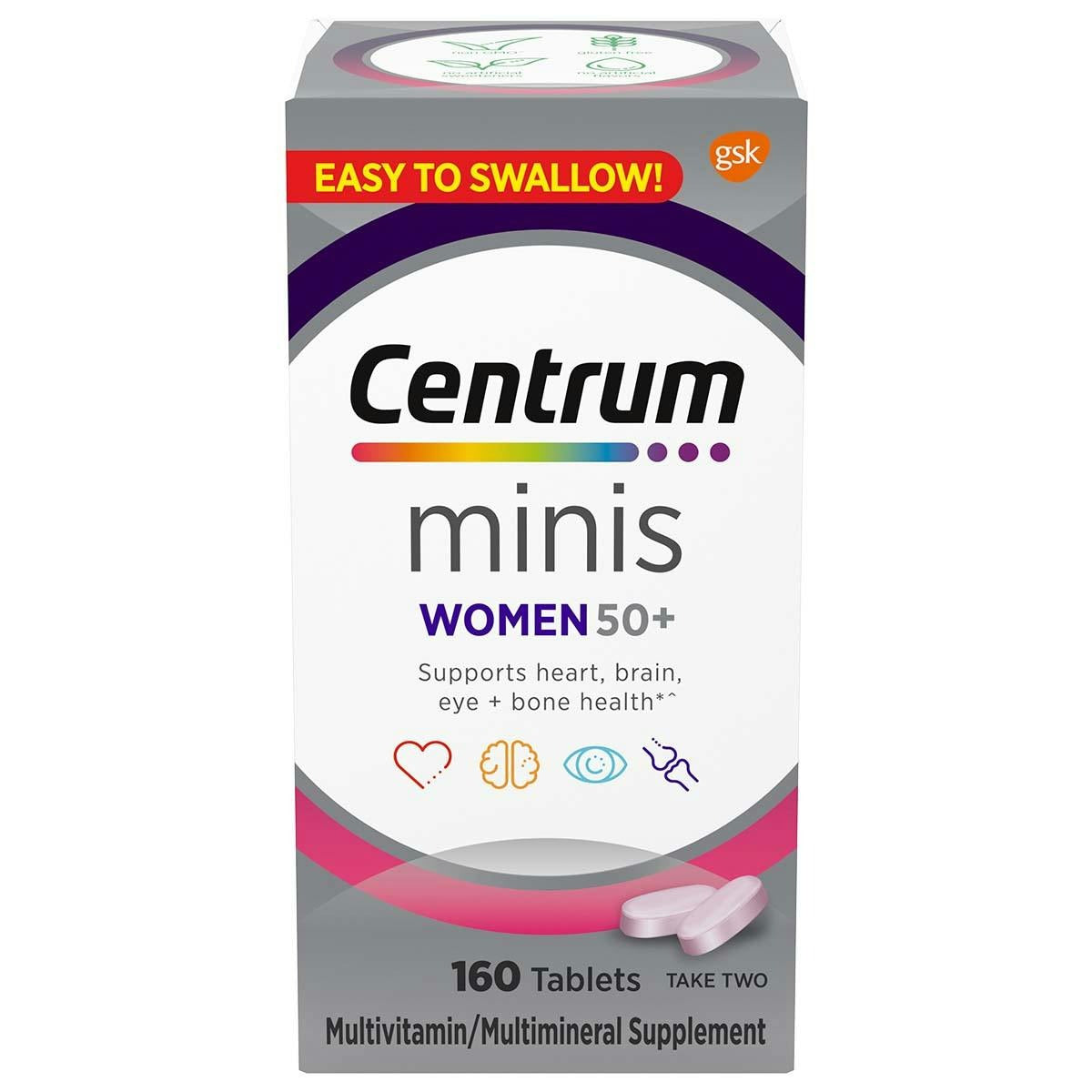 Centrum Minis Women 50+ 160 Ct - Vitamins House