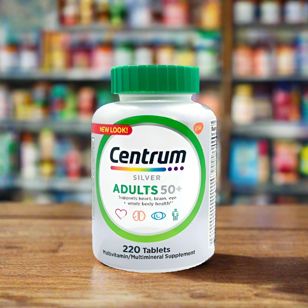 Centrum Silver Adults 50+ 220 Ct - Vitamins House