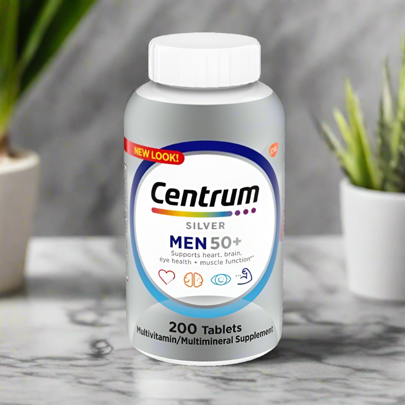 Centrum Silver Men 50+ 200 CT - Vitamins House